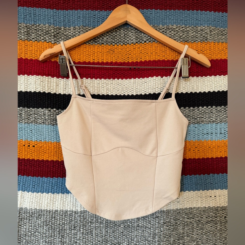 Forever 21 Bustier Cropped Cami